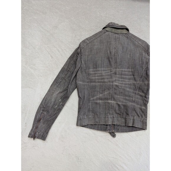 Armani Exchange Gray Bomber Jacket - Picture 10 of 10
